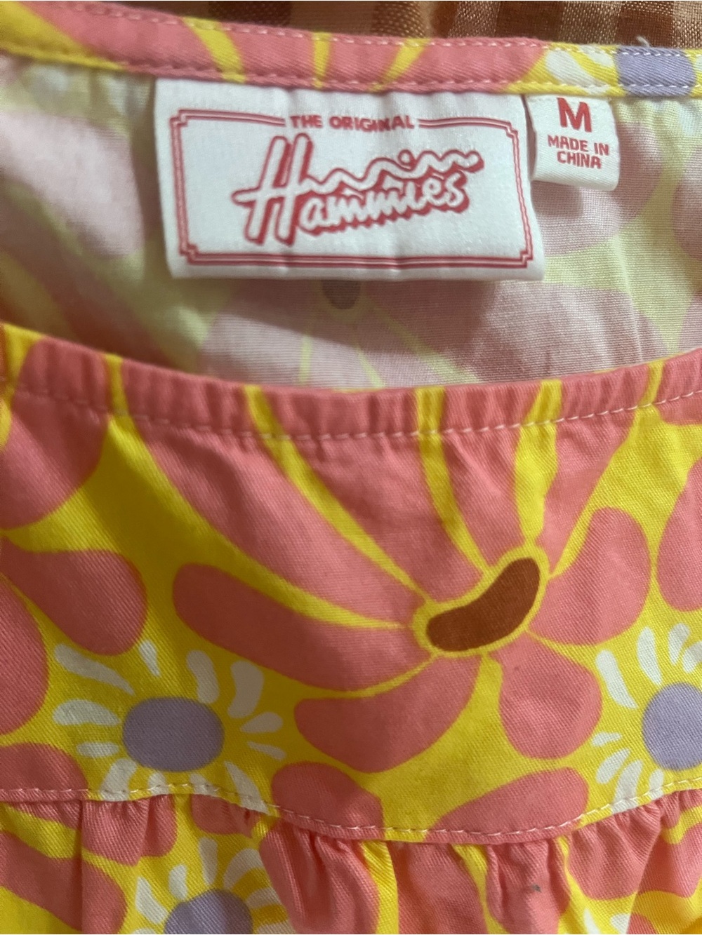 Hammies Pink & Yellow Floral Sundress